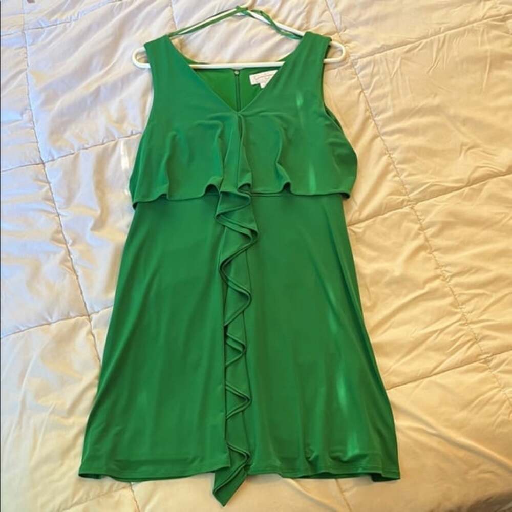 Jessica Simpson Vibrant Green Dress